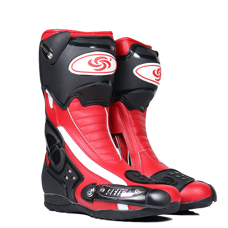 Motorcycle Boots Racing Shoes Riding Tribe Motorbike Riding Boots