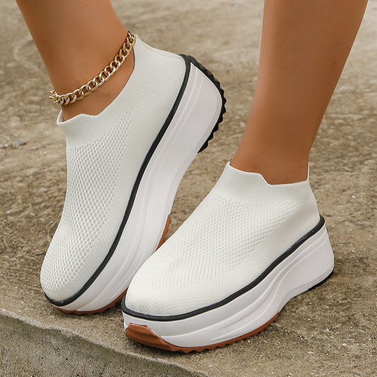 Fashion Thick-soled Ankle Boots Women Casual