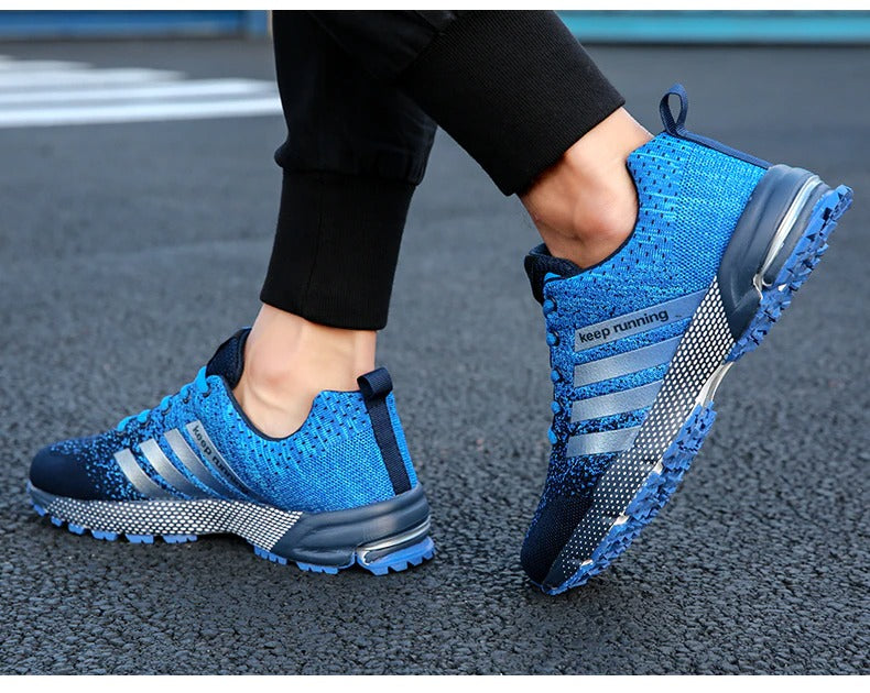 Men Running Shoes Breathable Lightweight Sneakers