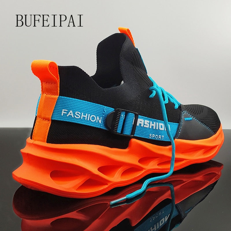 Breathable Running Shoes Men's Sports Shoes Large Size Comfortable Sneakers