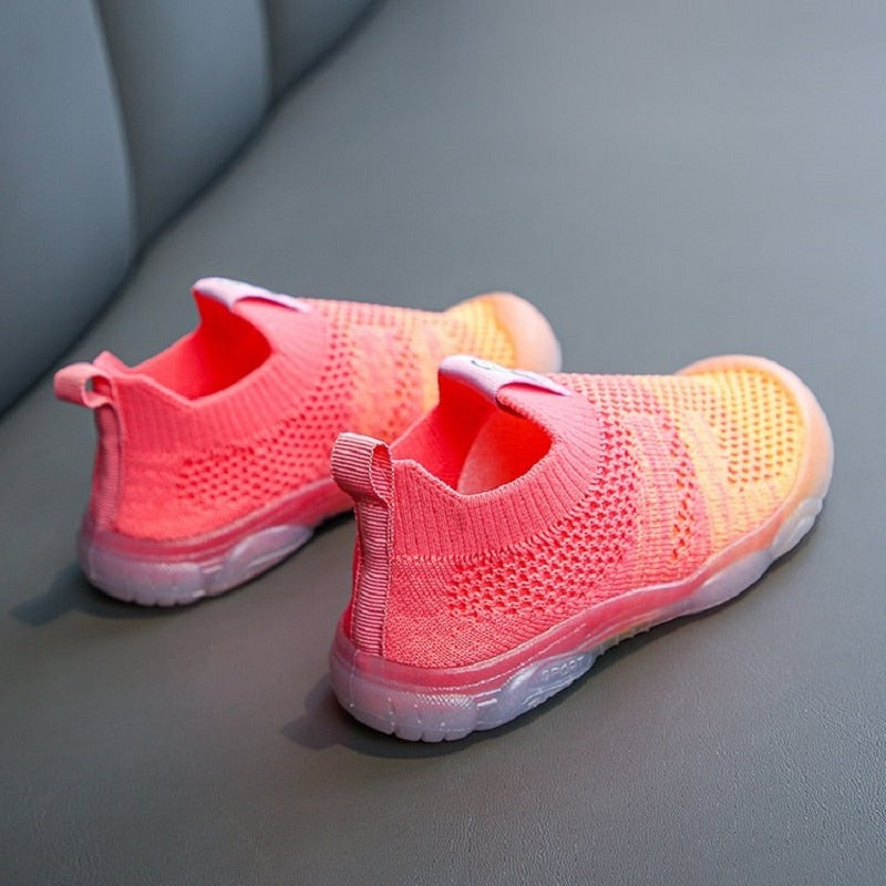 Spring Children Boy Girl Breathable Air Mesh Casual Shoes