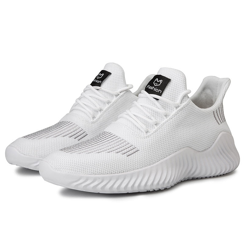 Fashion Running Shoes Breathable White
