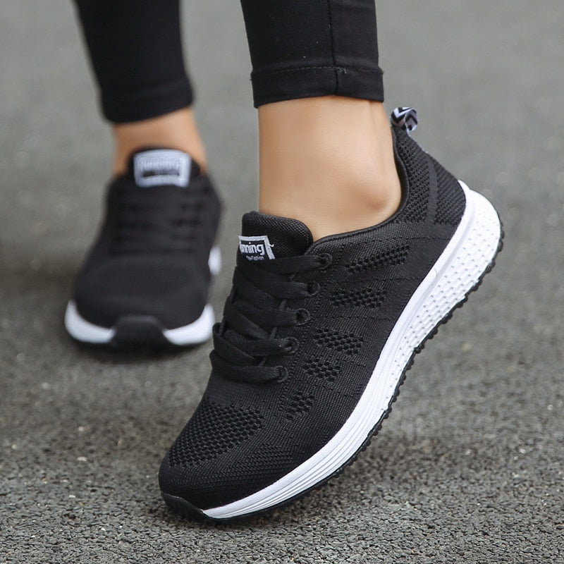 Sport Running Shoes Women Air Mesh Breathable Walking