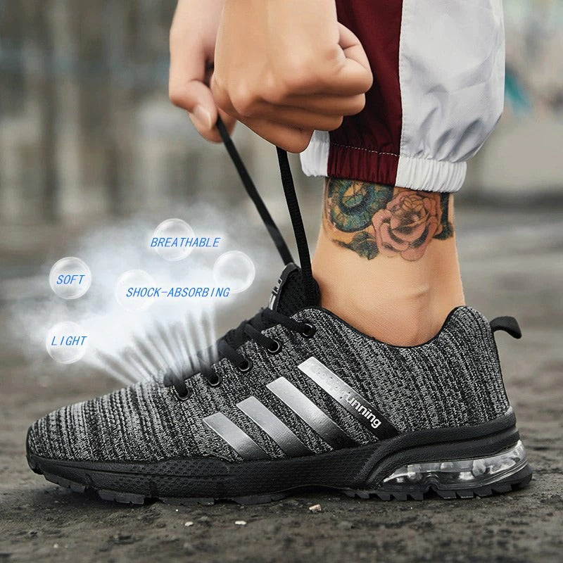 Men's Breathable Sneakers Air Cushion Running Shoes