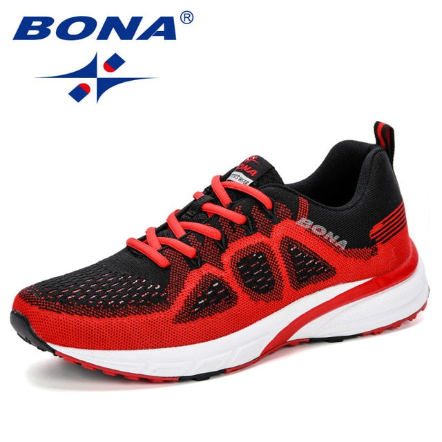 BONA Sneakers Men Shoes Sport Mesh Trainers Running Shoes