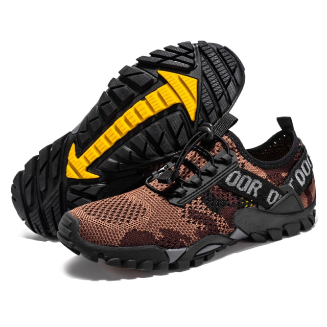 New Mesh Breathable Hiking Shoes Men's Sneakers Outdoor Sports Shoes