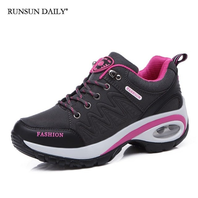 Sneakers Women's Air Cushion Athletic Running Shoes Walking  Sport
