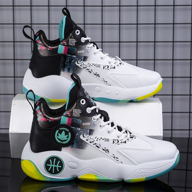 Youth Basketball Shoes Wear-resistant New Sports Casual Shoes