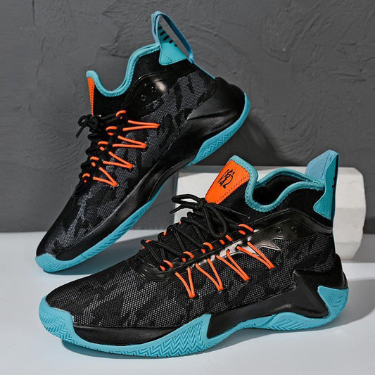 Shock Absorption And Non-slip Men's Basketball Shoes Couple Shoes