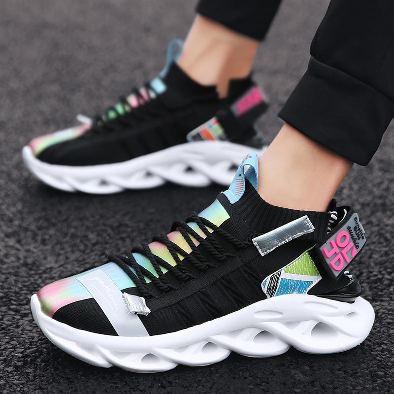 Douyin Sports Daddy Casual Autumn Ins Mandarin Duck Basketball Shoes