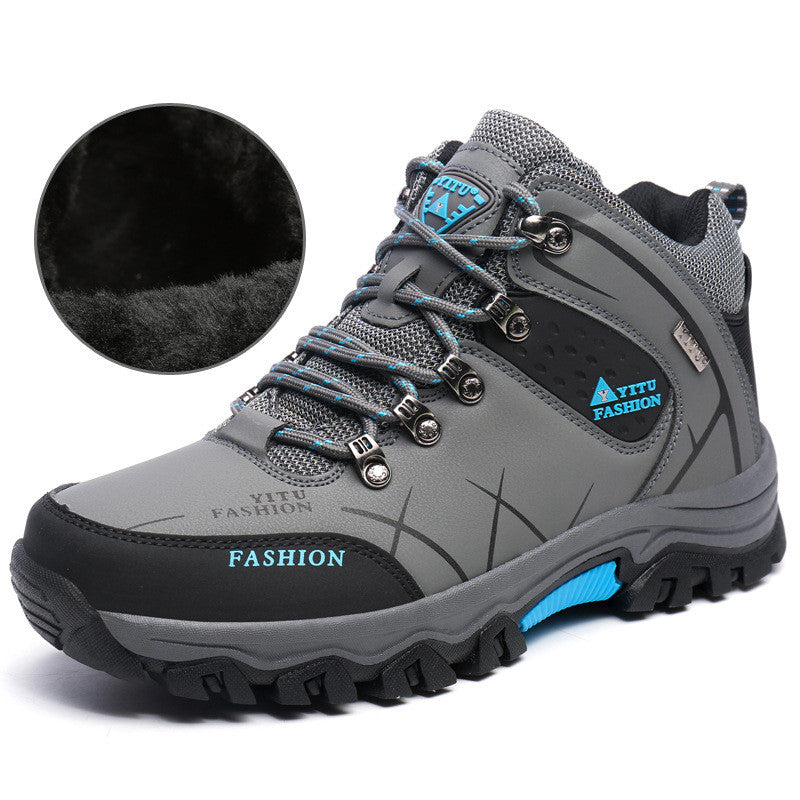 Men'S High-Top Hiking Shoes, Cross-Country Running Shoes