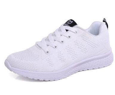 New Style Sports Shoes Women Flying Woven Mesh Women's Shoes Sports Shoes