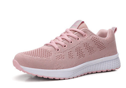 New Style Sports Shoes Women Flying Woven Mesh Women's Shoes Sports Shoes