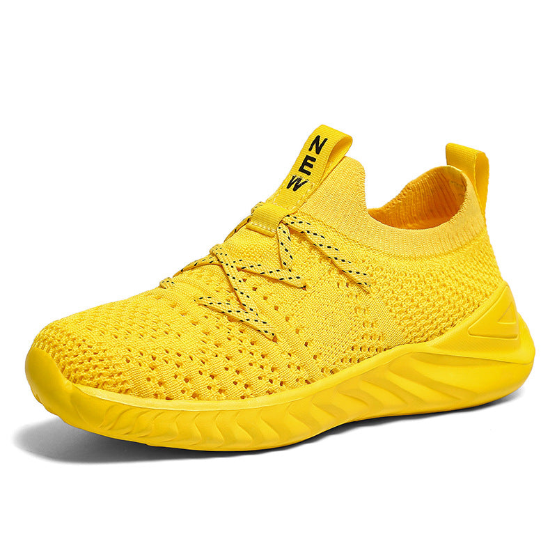 Mesh, Breathable, Soft-soled, Lightweight Casual Shoes For Older Kids