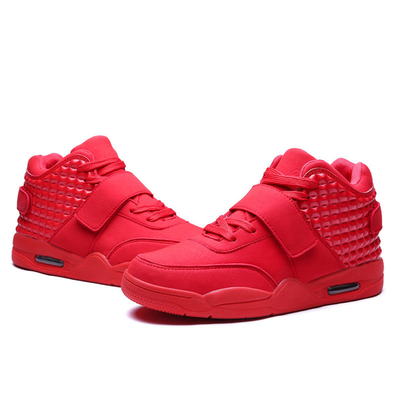 High top anti slip and wear resistant basketball shoes