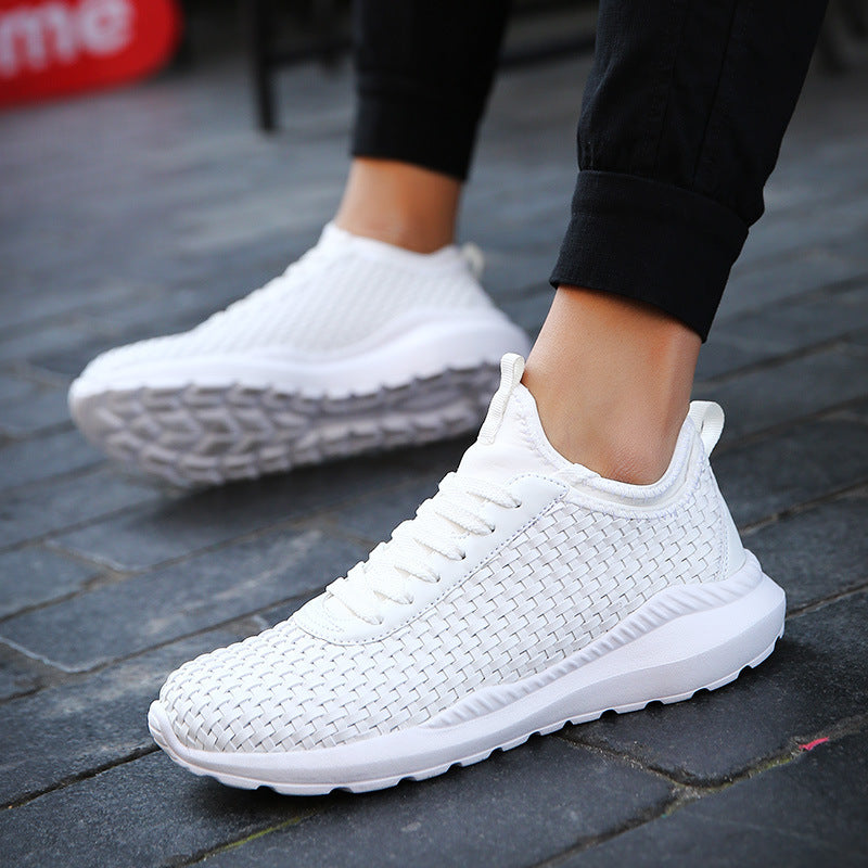 Casual shoes, woven shoes