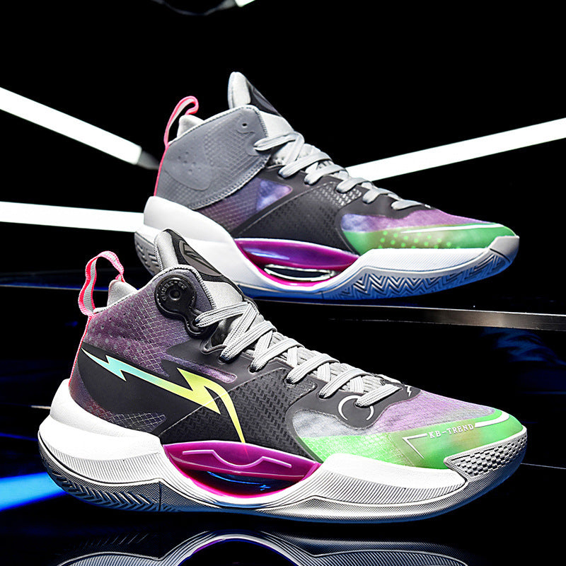 Men's Wear-resistant Combat Basketball Shoes