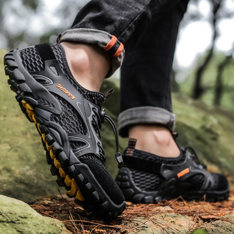 Outdoor hiking shoes, quick dry, non-slip