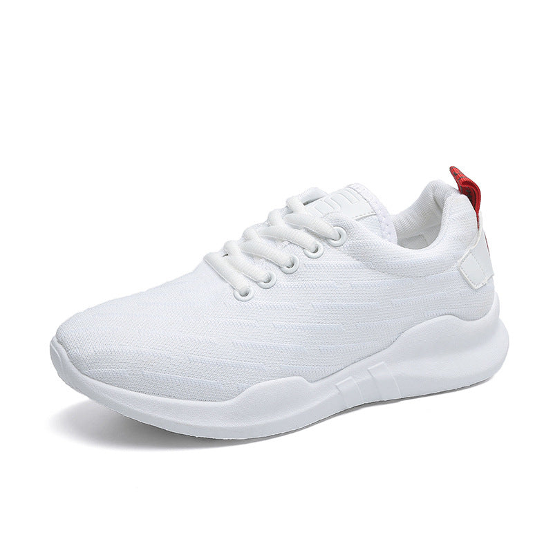 Korean Style Breathable Knitted Sneakers For Women