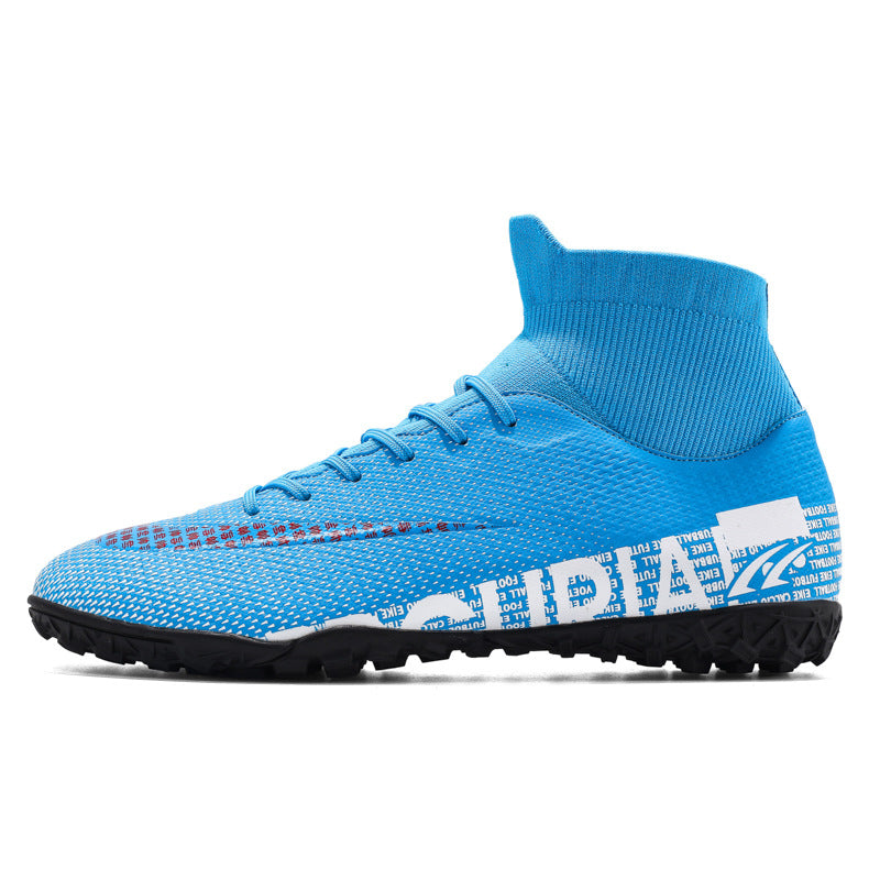 Men's Plus Size Soccer Shoes High Top AG Spikes