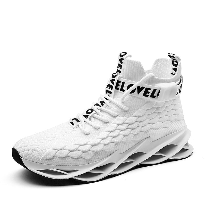 High top basketball shoes