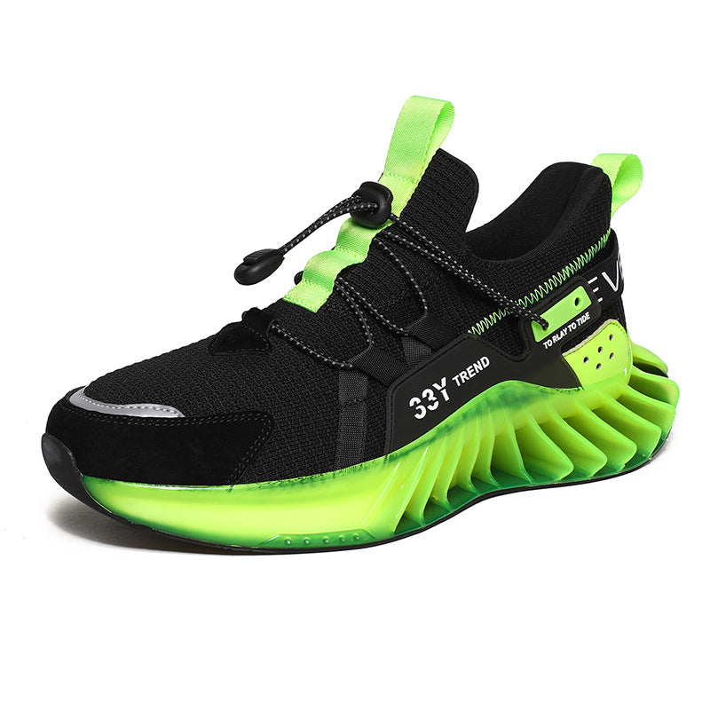 Fluorescent Blade Sneakers Breathable Shoes Training Sport Shoes