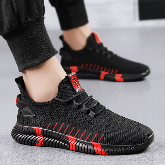 Mesh Sneakers Men Breathable Lightweight Running Shoes