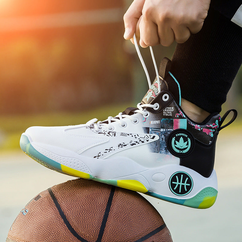 Youth Basketball Shoes Wear-resistant New Sports Casual Shoes