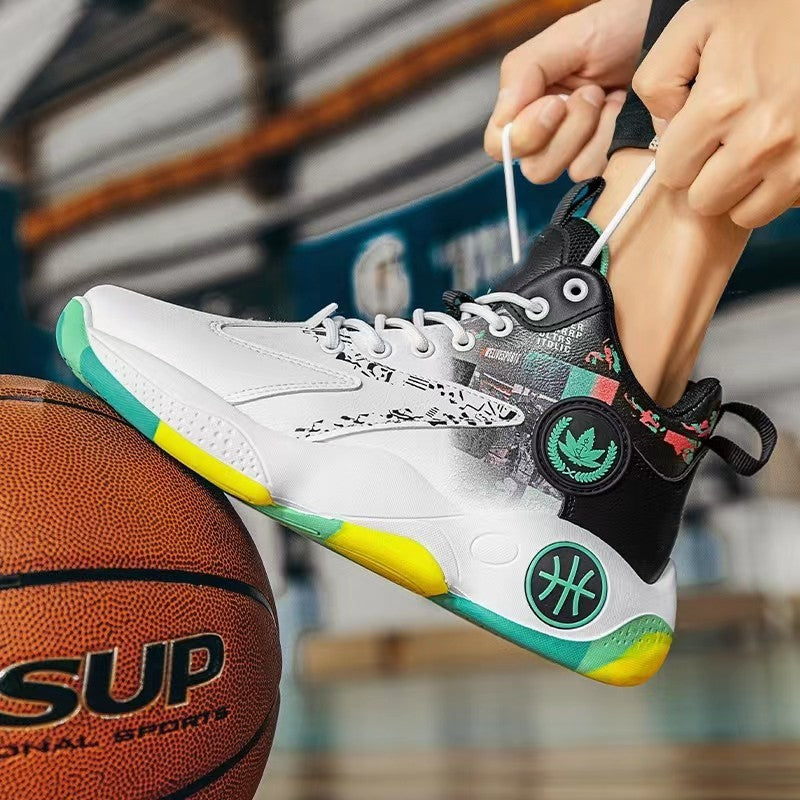 Youth Basketball Shoes Wear-resistant New Sports Casual Shoes