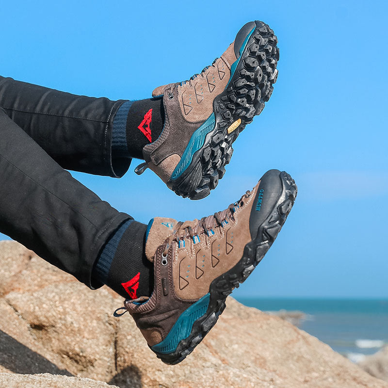 Men's Spring And Autumn Lightweight And Wear-resistant Sports Hiking Shoes