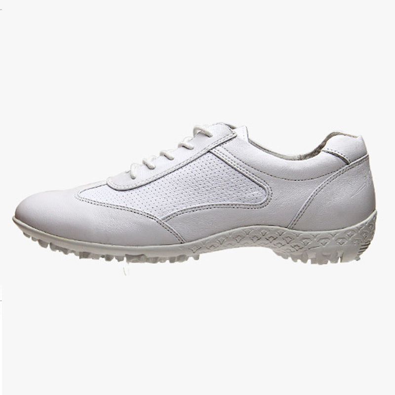 Women's Light Soft Casual Leather Waterproof Breathable Non-Slip Sneakers
