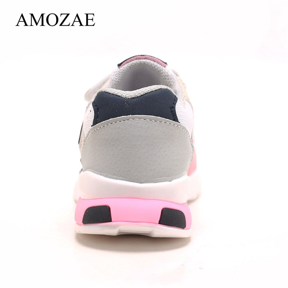 Kids Shoes Casual Sneakers Breathable Soft Anti-Slip Running Sports Shoes
