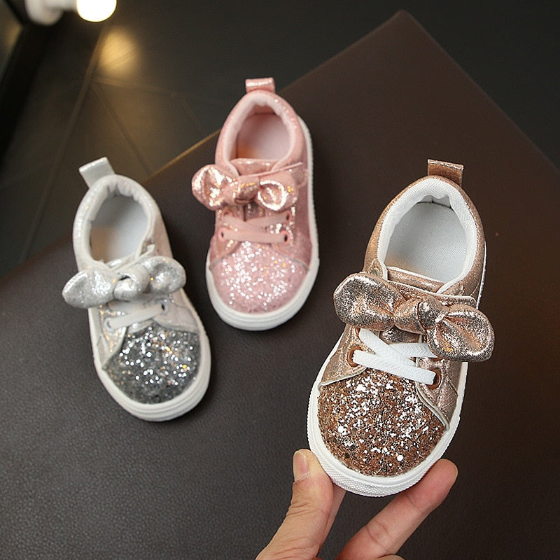 New Fashion Kids Anti slip Soft Sneakers Cute Running Shoes