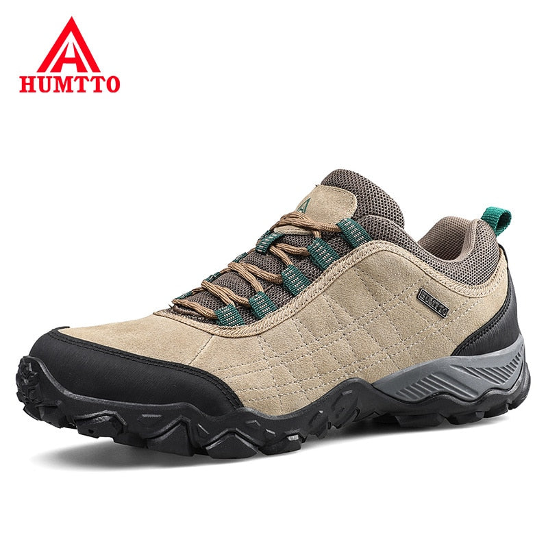 Leather Hiking Shoes Wear-resistant  Outdoor Sport Men