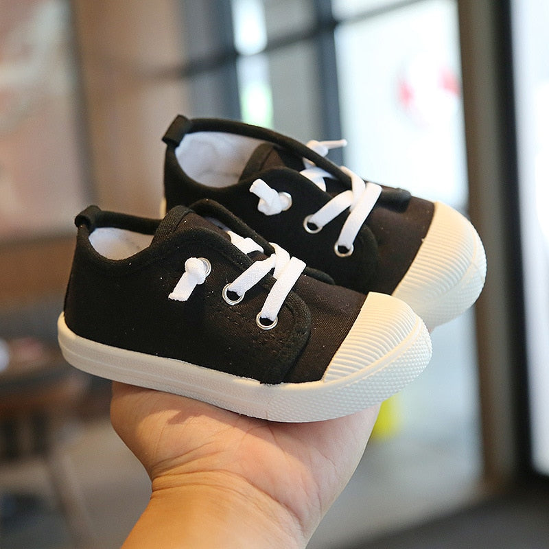 Boys Canvas Shoes Sneakers Girls Tennis Shoes