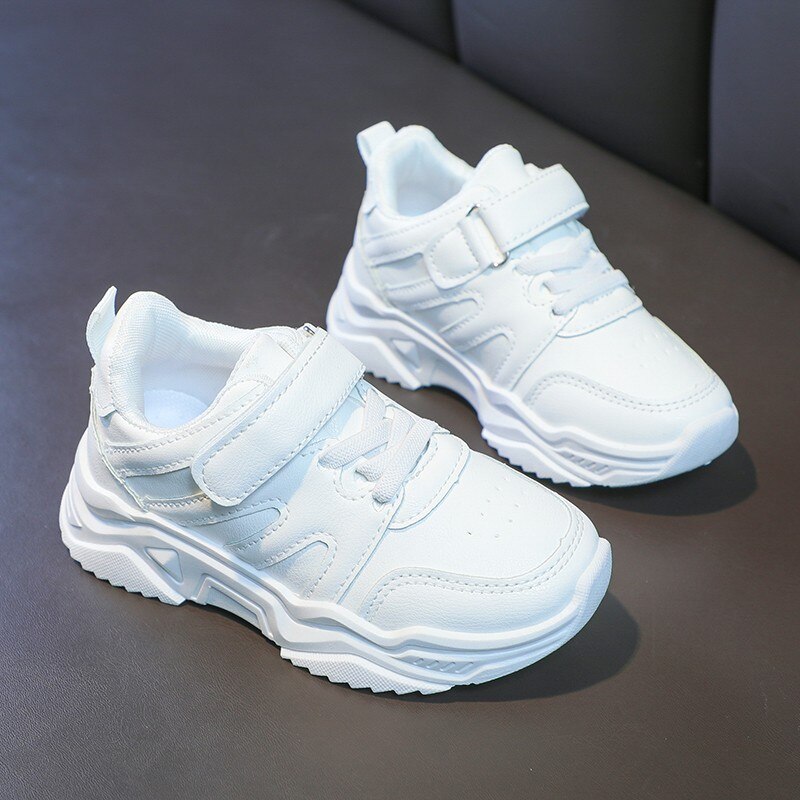 Autumn Kids White Sneakers Leisure