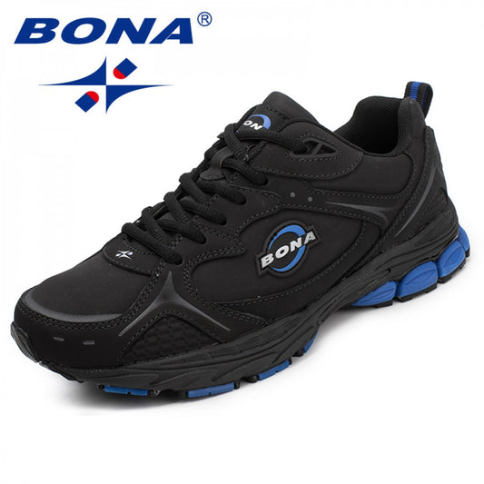 Men Running Shoes Lace Up Men Sport