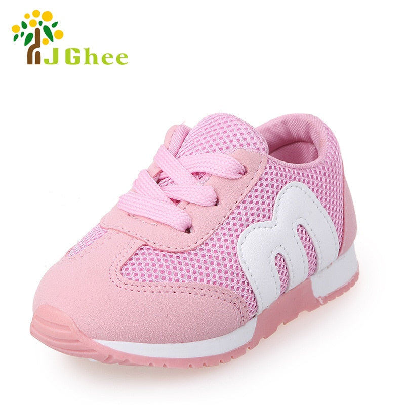 Boys Girls Sports Shoes Children Running Sneakers Air Mesh Breathable