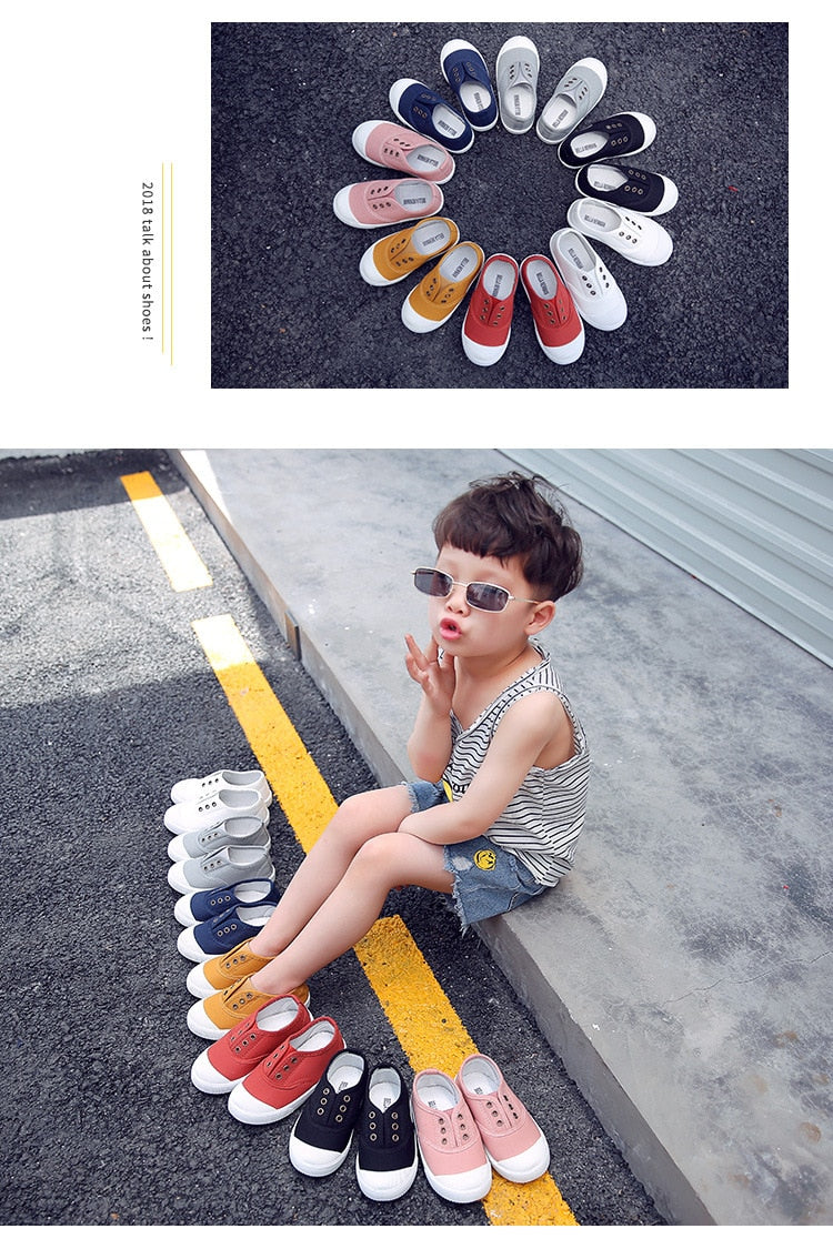 Summer Kids Candy Color  Sneakers Soft Fashion Shoes