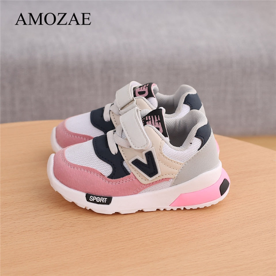 Kids Shoes Casual Sneakers Breathable Soft Anti-Slip Running Sports Shoes