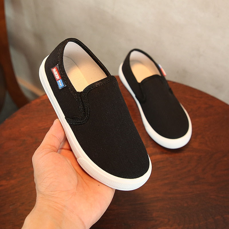 Fashion Unisex Kids Canvas Shoes Casual Sneakers Soft Breathable