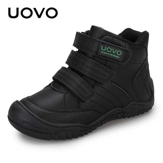 New Arrival School Shoes Mid-Calf Boys Hiking Fashion Sport Outdoor Sneakers