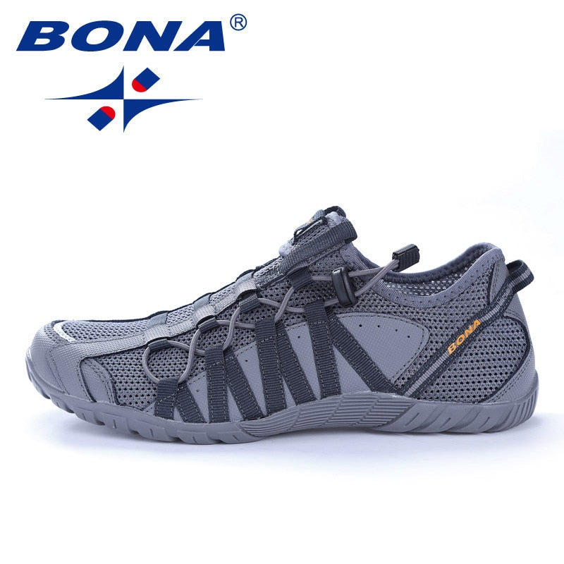 Men Casual Shoes Lace Up Mesh Outdoor