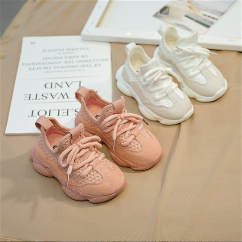 Children Shoes Unisex Sneaker Mesh Breathable Fashion Shoes