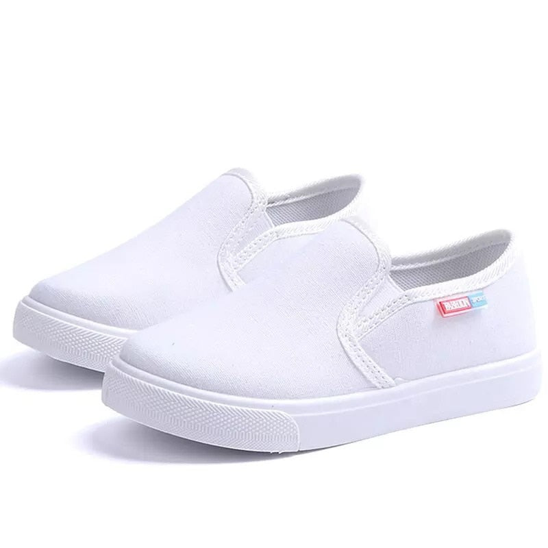 Fashion Unisex Kids Canvas Shoes Casual Sneakers Soft Breathable