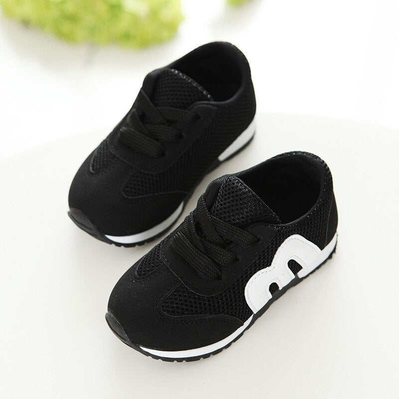 Boys Girls Sports Shoes Children Running Sneakers Air Mesh Breathable