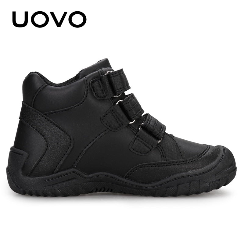 New Arrival School Shoes Mid-Calf Boys Hiking Fashion Sport Outdoor Sneakers