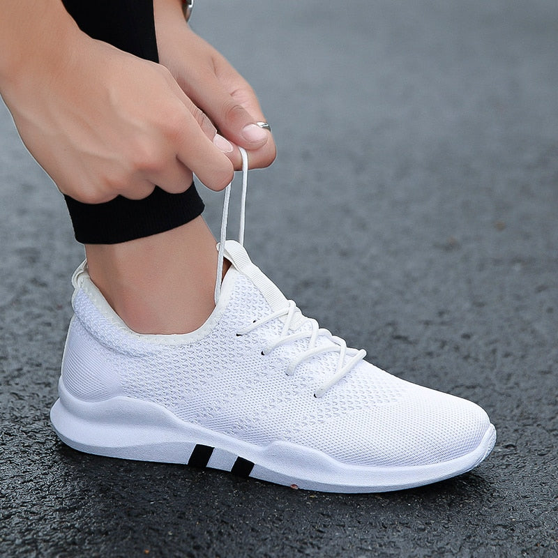 Summer New Flying woven running shoes