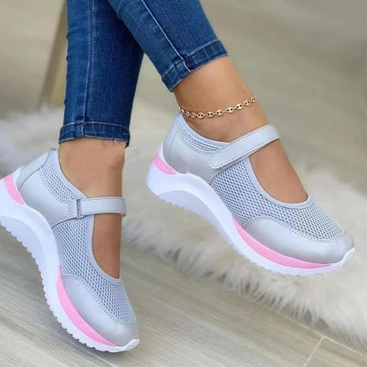 New Autumn Outdoor Breathable Mesh Shoes Women