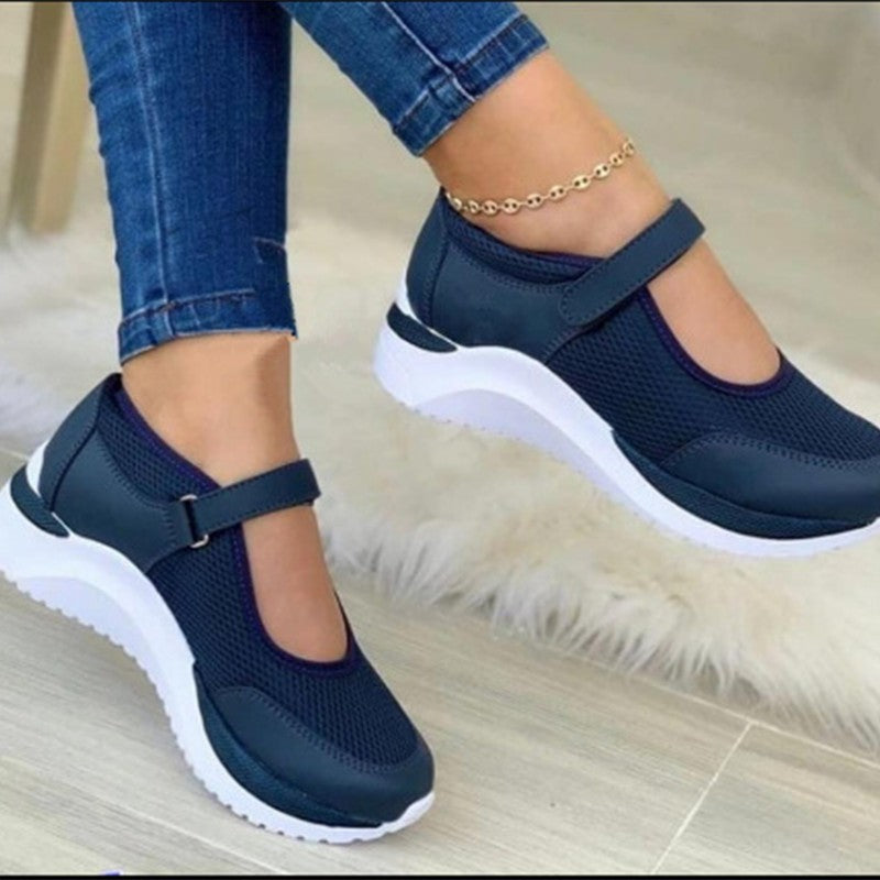 New Autumn Outdoor Breathable Mesh Shoes Women